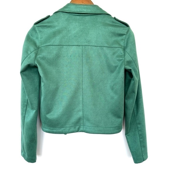 Lauren Conrad Moto jacket in a soft faux suede fabric - Picture 6 of 13